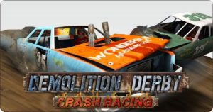 Demolition derby crash racing game